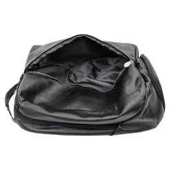 McKlein U Series South Shore Laptop Backpack, Black Leather (18885)