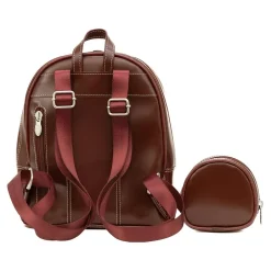 Backpacks<McKlein USA ACADIA Mini Bow Backpack with Coin Purse, Red (99716)