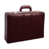 McKlein USA Coughlin V Series Leather Expandable Attache, Burgundy (80466)