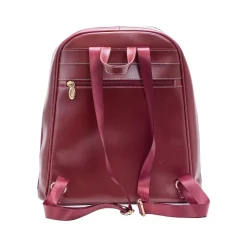 Backpacks<McKlein USA MOLINE Business Laptop/Tablet Backpack, Red (99666)