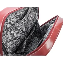 Backpacks<McKlein USA MOLINE Business Laptop/Tablet Backpack, Red (99666)