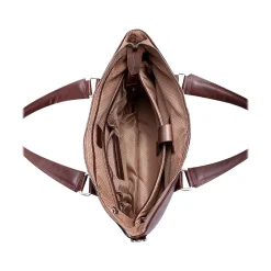 McKlein USA N Series EASTWARD Nylon Slim Briefcase, Khaki (18394)