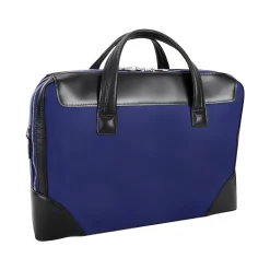 McKlein USA N Series HARPSWELL Nylon Pocket Briefcase, Navy (18567)