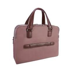 McKlein USA N Series HARTFORD Nylon Dual Compartment Briefcase, Khaki (18584)