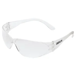 Eye Protection<Checklite MCR Safety Polycarbonate Safety Glasses, Clear Lens, 12/Pack (CL110)