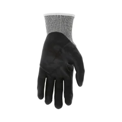 Work Gloves<MCR Safety Cut Pro Hypermax Fiber/Bi-Polymer Work Gloves, Salt-and-Pepper/Black, XS, Pair (92754BPXS)