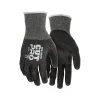 Work Gloves<MCR Safety Cut Pro Hypermax Fiber/Polyurethane Work Gloves, Black, S, Pair (92721S)