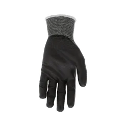 Work Gloves<MCR Safety Cut Pro Hypermax Fiber/Polyurethane Work Gloves, Black, S, Pair (92721S)