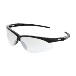 Eye Protection<MCR Safety Memphis Safety Glasses, Wraparound, Clear Mirror Lens (MP119)