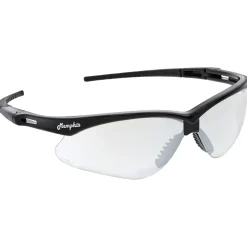 Eye Protection<MCR Safety Memphis Safety Glasses, Wraparound, Clear Mirror Lens (MP119)