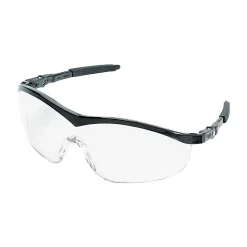 Eye Protection<MCR Safety ® Storm® ST110 Protective Eyewear, Clear/Black (ST110)