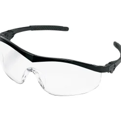Eye Protection<MCR Safety ® Storm® ST110 Protective Eyewear, Clear/Black (ST110)
