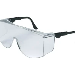 Eye Protection<MCR Safety ® Tacoma® TC110XL Protective Eyewear, Clear/Black (TC110XL)
