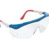 Eye Protection<Crews MCR Safety® Tomahawk® Safety Glasses, Red/White/Blue, Clear, Anti-Fog