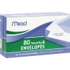 Mead Security Tinted #6-3/4 Business Envelopes, 3-5/8" x 6-1/2", White, 80/Pack (75212)* Security Tinted