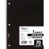 Mead 1-Subject Notebooks, 8" x 10.5", Wide Ruled, 70 Sheets, Each (05510) Online