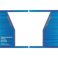 Mead Trapper Keeper 3-Hole Punched 2-Pocket Presentation Folders, Assorted Colors (33100) Online