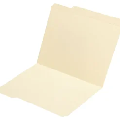 Medical Arts Press 8" Tab File Folders, Letter, Manila, 100/Box (31454)