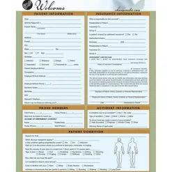 Best ® Chiropractic Registration and History Form; Hand Medical Forms