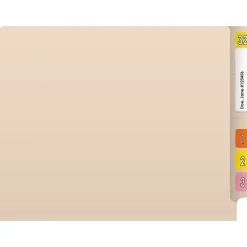 Medical Arts Press End Tab File Folder, Straight-Cut, Letter Size, Manila, 50/Box (S-01103-50-3) Discount