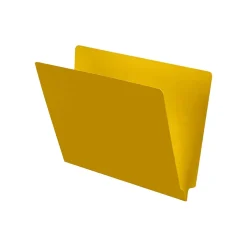 Medical Arts Press End Tab File Folder, Straight Cut, Letter-Size, Yellow, 100/Box (S-09241-YLW) Best