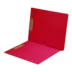 Medical Arts Press End Tab File Folder, Straight Cut, Letter-Size, Red, 250/Box (S-09019-RED-B) Hot