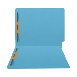 Medical Arts Press Heavy Duty End Tab File Folder, Straight Cut, Letter Size, Dark Blue, 40/Box (S-09459-DBL) Clearance