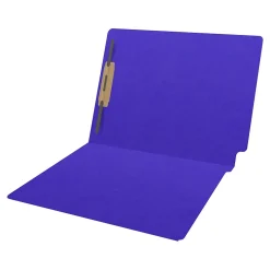Medical Arts Press Heavy Duty End Tab File Folder, Straight-Cut, Letter Size, Purple, 40/Box (S-09461-PUR) New