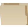 Medical Arts Press Heavy-Duty End Tab File Folder, Straight Cut, Letter-Size, Manila, 50/Box (S-09466-TAN) Outlet
