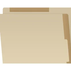 Medical Arts Press Heavy-Duty End Tab File Folder, Straight Cut, Letter-Size, Manila, 50/Box (S-09466-TAN) Outlet
