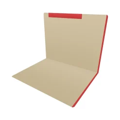 Medical Arts Press Heavy-Duty End Tab File Folder, Straight Cut, Letter-Size, Manila, 50/Box (S-09466-RED) Best