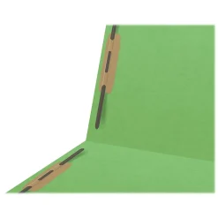 Medical Arts Press Heavy-Duty End Tab File Folder, Straight Cut, Letter-Size, Green, 40/Box (S-09459-GRN) Outlet