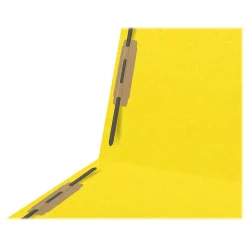Medical Arts Press Heavy-Duty End Tab File Folder, Straight Cut, Letter-Size, Yellow, 40/Box (S-09459-YLW) Discount
