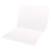Medical Arts Press Heavy-Duty End Tab File Folder, Straight Cut, Letter-Size, White, 40/Box (S-09458-WHT) Online