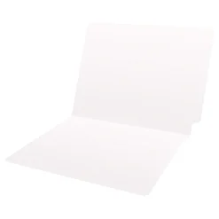 Medical Arts Press Heavy-Duty End Tab File Folder, Straight Cut, Letter-Size, White, 40/Box (S-09458-WHT) Online