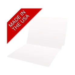 Medical Arts Press Heavy-Duty End Tab File Folder, Straight Cut, Letter-Size, White, 40/Box (S-09458-WHT) Online