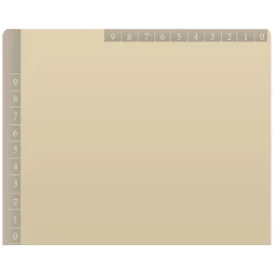 Medical Arts Press Heavy-Duty End Tab File Folder, Straight Cut, Letter-Size, Manila, 50/Box (S-09466-GRY) Discount