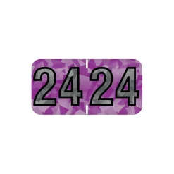 Medical Arts Press Holographic End-Tab Year Labels, 2024, Violet, 500/Roll (0724HV) Online