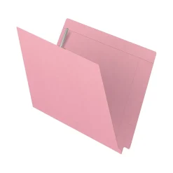 Medical Arts Press Kardex Match Reinforced End Tab File Folder, Straight Cut, Letter Size, Pink, 50/Box (S-09484-PNK) Clearance