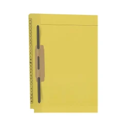 Medical Arts Press Kardex Reinforced End Tab File Folder, Straight Cut, Letter-Size, Yellow, 50/Box (F1180-YLW) Best