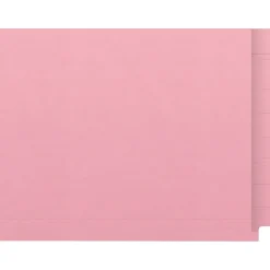 Medical Arts Press Kardex Match Reinforced End Tab File Folder, Straight Cut, Letter Size, Pink, 50/Box (S-09483-PNK) Best