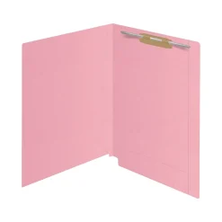 Medical Arts Press Kardex Match Reinforced End Tab File Folder, Straight Cut, Letter Size, Pink, 50/Box (S-09483-PNK) Best