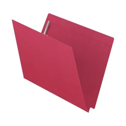 Medical Arts Press Kardex Match Reinforced End Tab File Folder, Straight Cut, Letter Size, Red, 50/Box (S-09484-RED) Discount