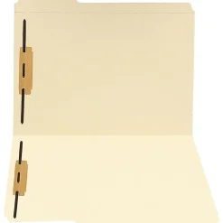 Medical Arts Press Letter Size Top-Tab Manila File Folders; 11 Point, 1/3 Cut, 2 Fasteners (31445) Sale