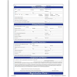 Discount ® Patient Registration; Purple FormFamily™ Medical Forms