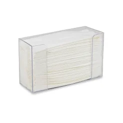 Medical Arts Press Professional Folded Paper Towel Dispenser, Clear (CMTD061888)