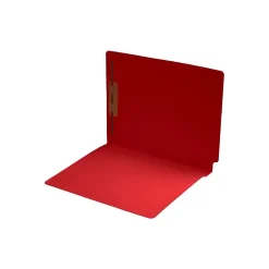 Medical Arts Press Recycled End Tab File Folder, Straight Cut, Letter-Size, Red, 50/Box (S-09242-RED) New