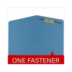 Medical Arts Press Reinforced End Tab File Folder, Straight Cut, Letter Size, Blue, 50/Box (S-01501-BLU) Hot