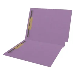 Medical Arts Press Reinforced End Tab File Folder, Straight Cut, Letter-Size, Lavender, 250/Carton (S-01502-LAV-B) New