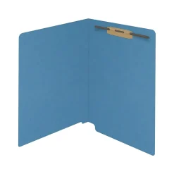 Medical Arts Press Reinforced End Tab File Folder, Straight Cut, Letter-Size, Blue, 50/Box (S-01601-BLU) Outlet